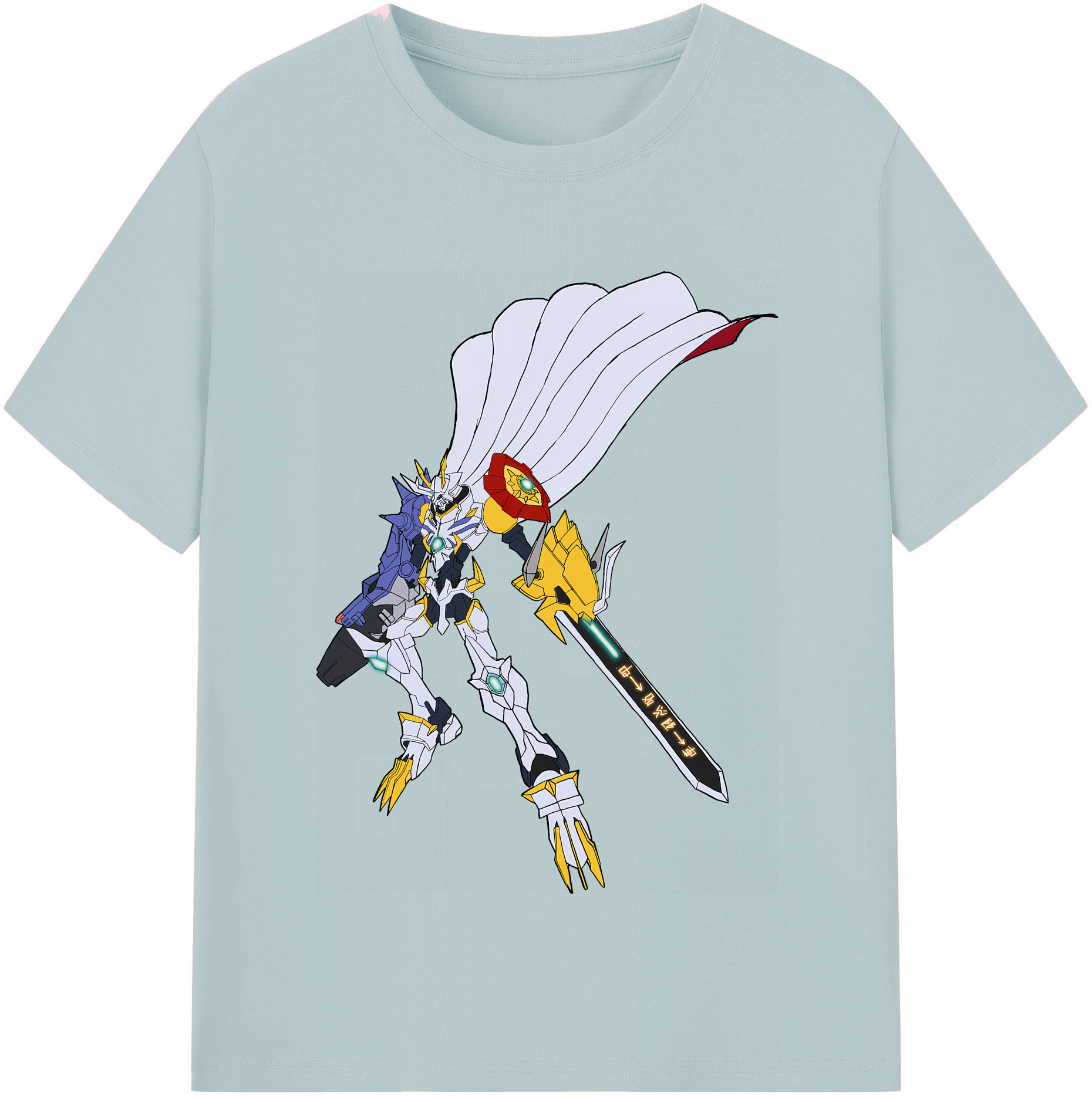 （画像用） Digimon デジタルモンスター/デジモン 綿100％半袖Tシャツ（フロントプリント）